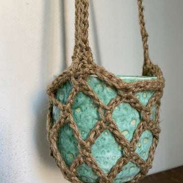 Jute Net Plant Basket