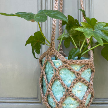 Jute Net Plant Basket