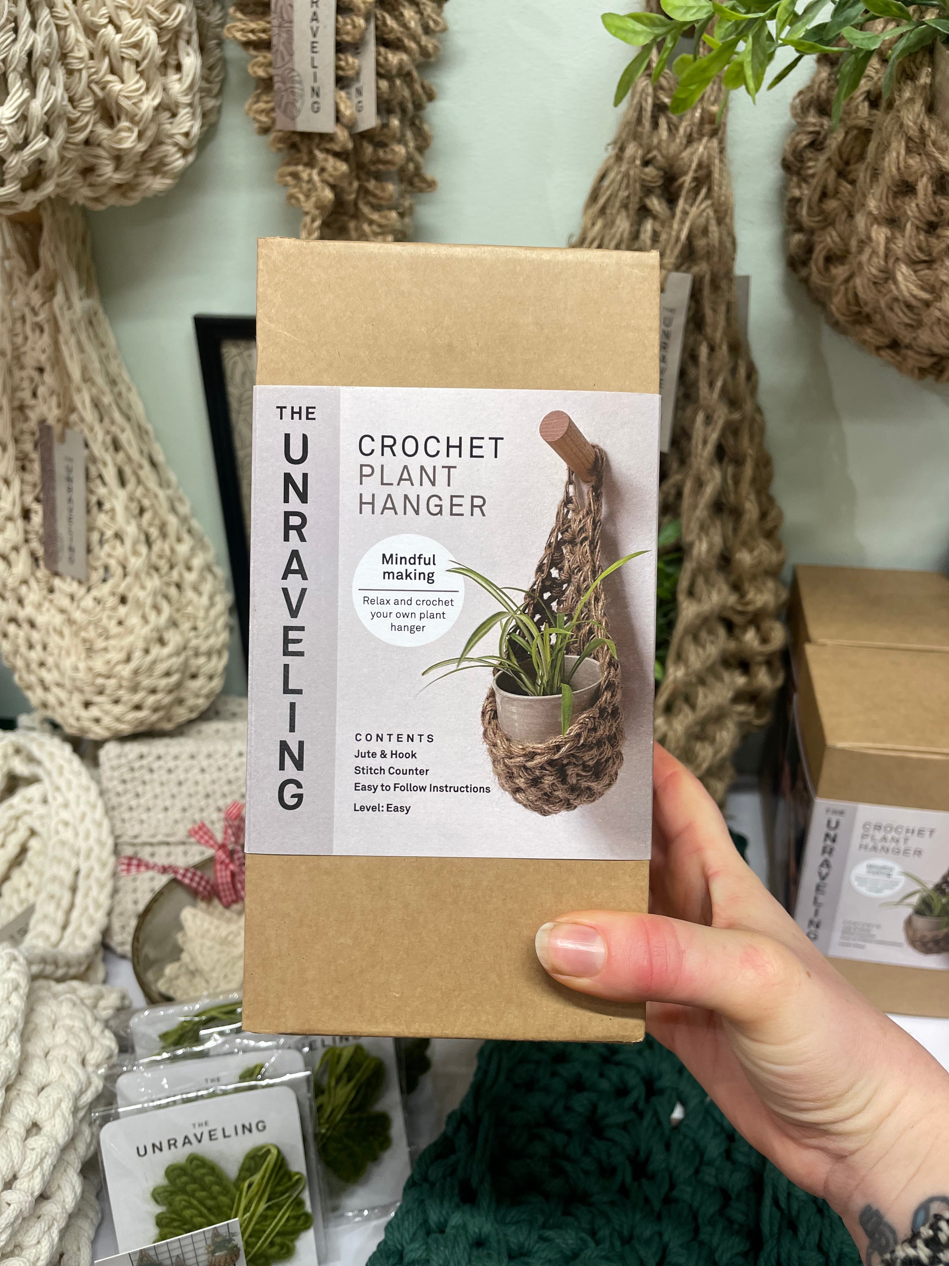 Mindful Making Hanging Planter Crochet Kit