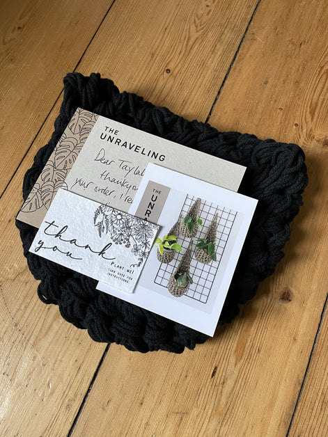 Black Wall Planter