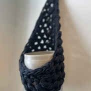 Black Wall Planter