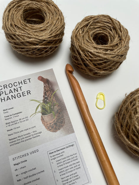 Mindful Making Hanging Planter Crochet Kit