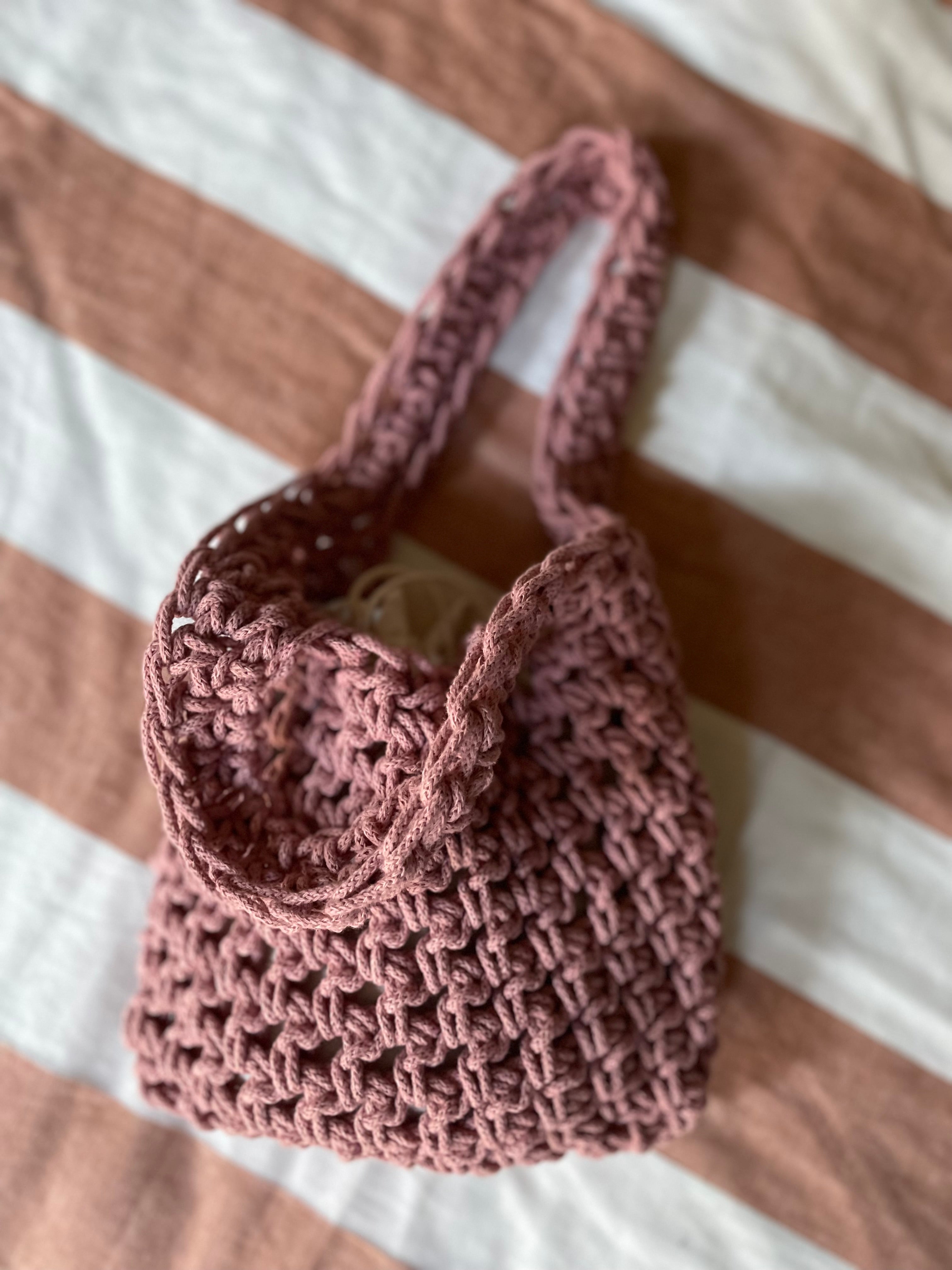 Twist Handle Pouch Bag