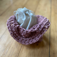 Twist Handle Pouch Bag