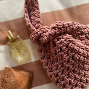 Twist Handle Pouch Bag