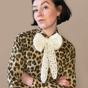 Ladies Mohair Neck Tie
