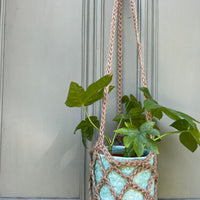 Jute Net Plant Basket