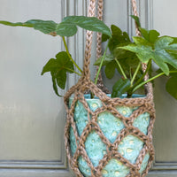 Jute Net Plant Basket