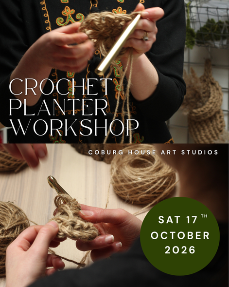 Crochet Plant Hanger Workshop - October