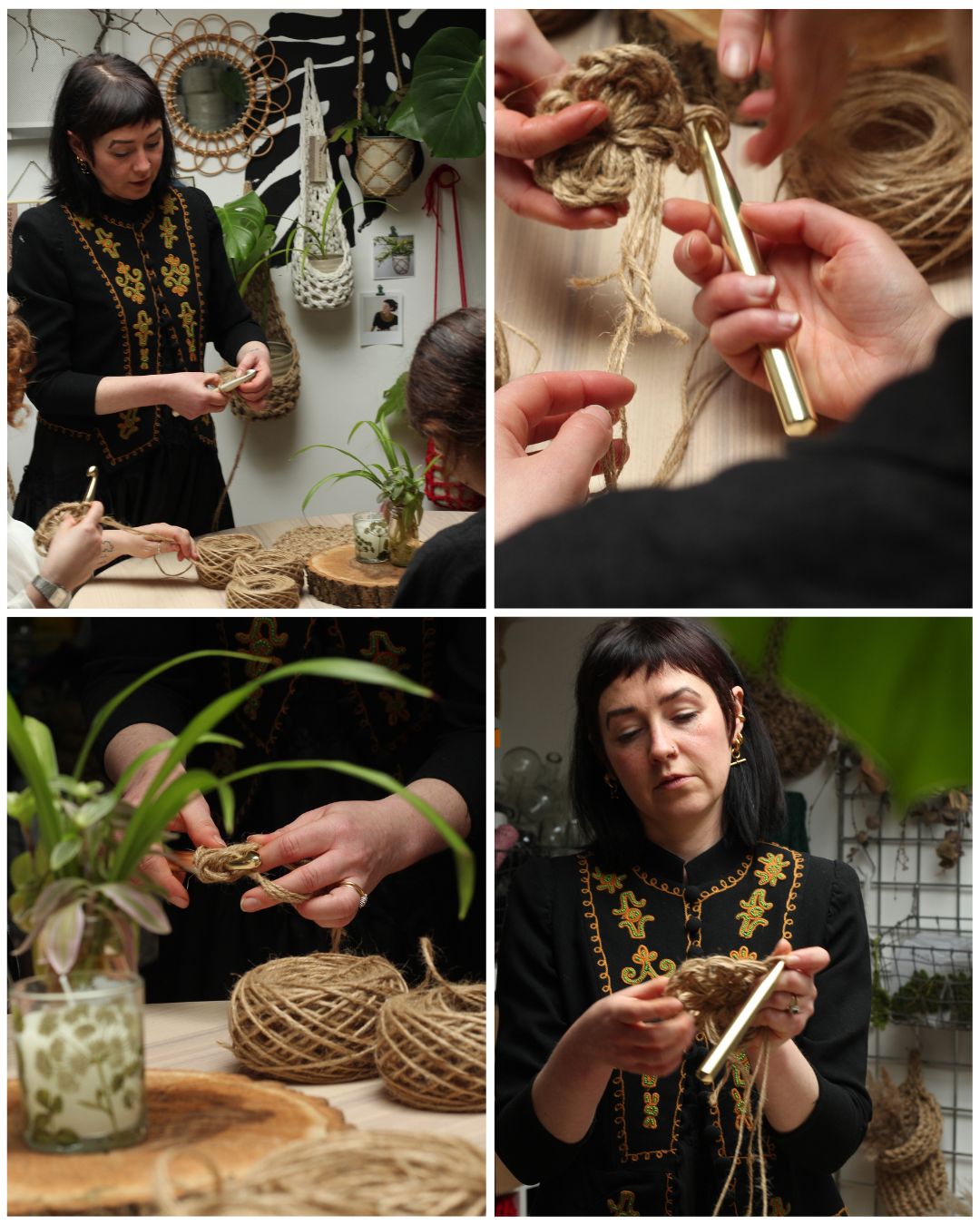 Crochet Plant Hanger Workshop
