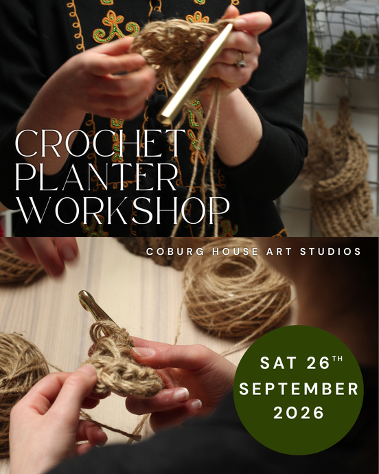 Crochet Plant Hanger Workshop - September